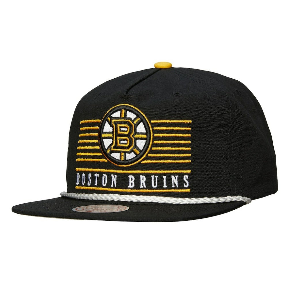 NHL Boston Bruins Mitchell & Ness Ascend Deadstock Snapback Hat