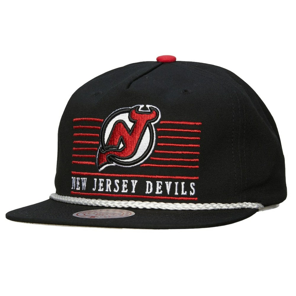 NHL New Jersey Devils Mitchell & Ness Ascend Deadstock Snapback Hat