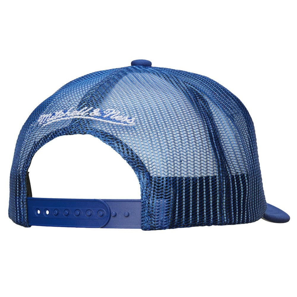 NHL New York Rangers Mitchell & Ness Gridlock Trucker Adjustable Hat
