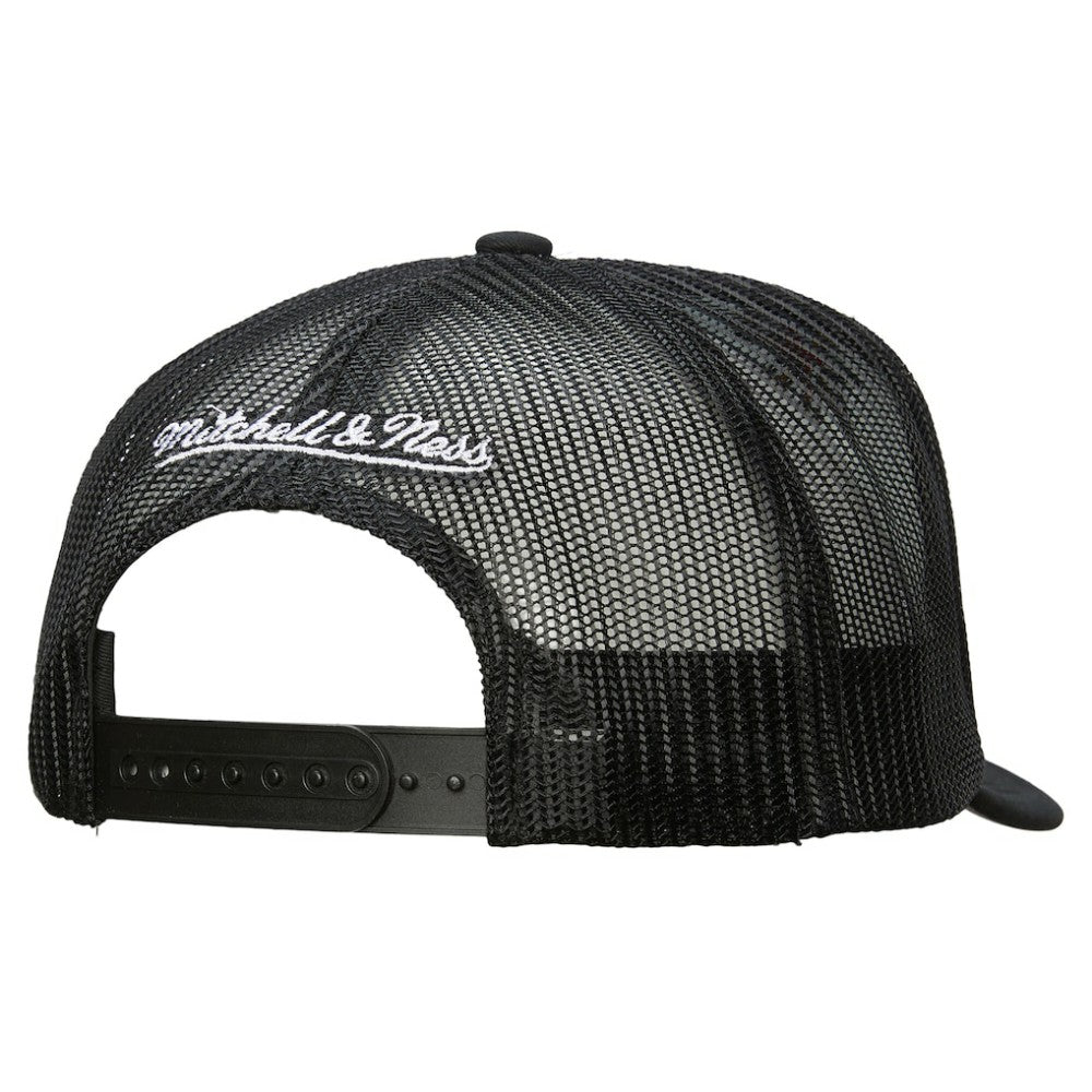 NHL Philadelphia Flyers Mitchell & Ness Gridlock Trucker Adjustable Hat