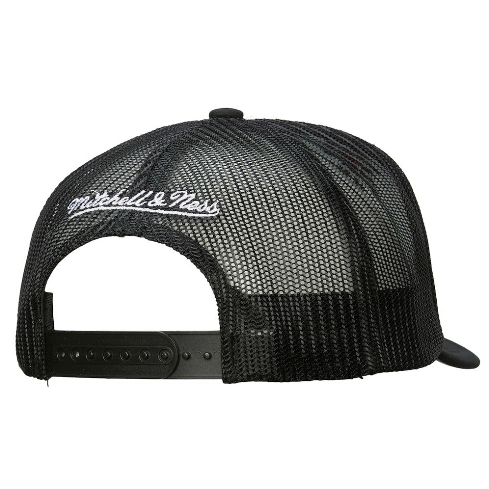 NHL Vegas Golden Knights Mitchell & Ness Gridlock Trucker Adjustable Hat