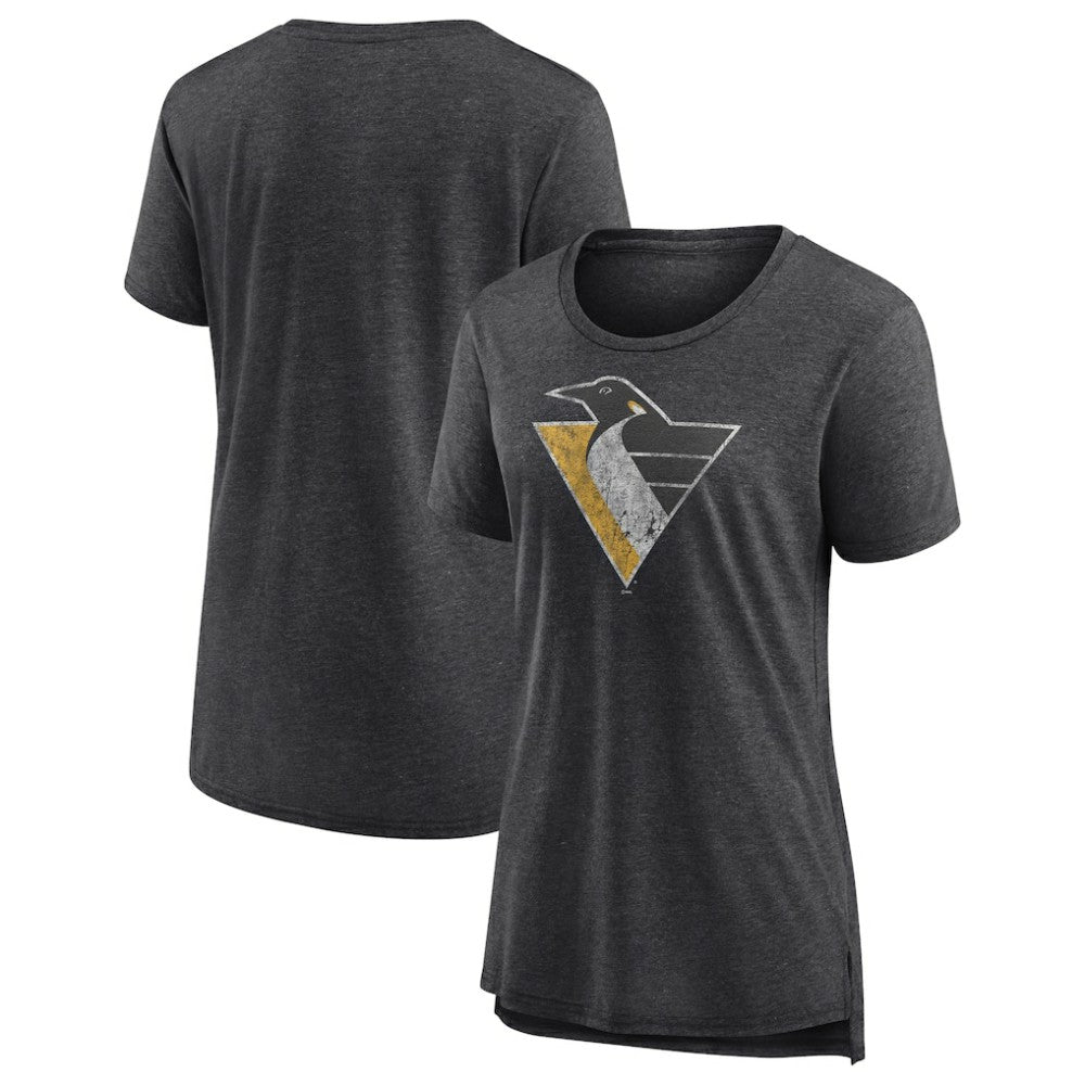 NHL Pittsburgh Penguins Women's Slow Whistle Tri-Blend T-Shirt