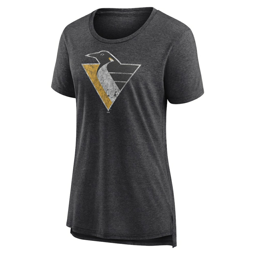 NHL Pittsburgh Penguins Women's Slow Whistle Tri-Blend T-Shirt