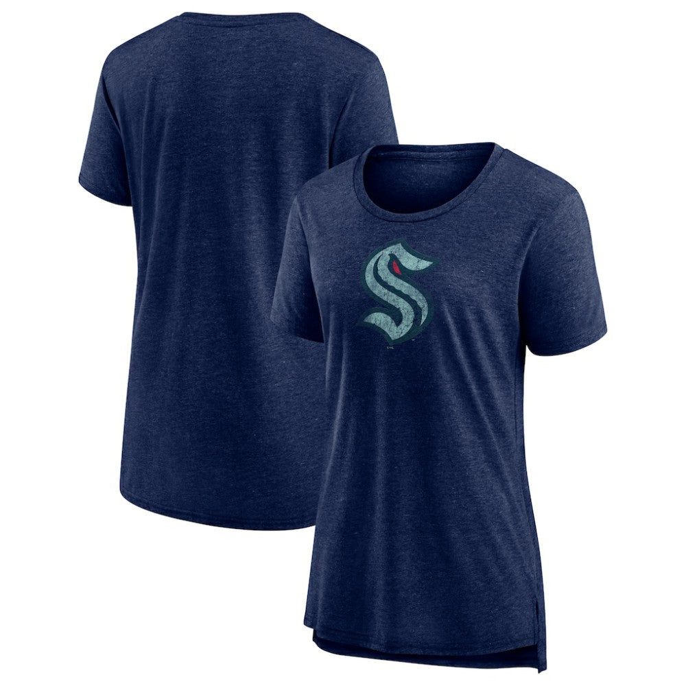 NHL Seattle Kraken Women's Slow Whistle Tri-Blend T-Shirt