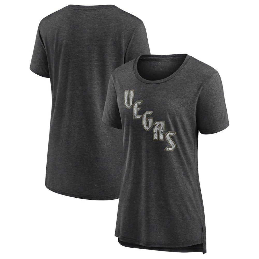 NHL Vegas Golden Knights Women's Slow Whistle Tri-Blend T-Shirt