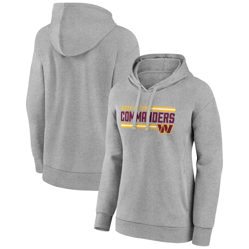 Women's On Side Stripe Pullover Hoodie - Washington Commanders Hoodies