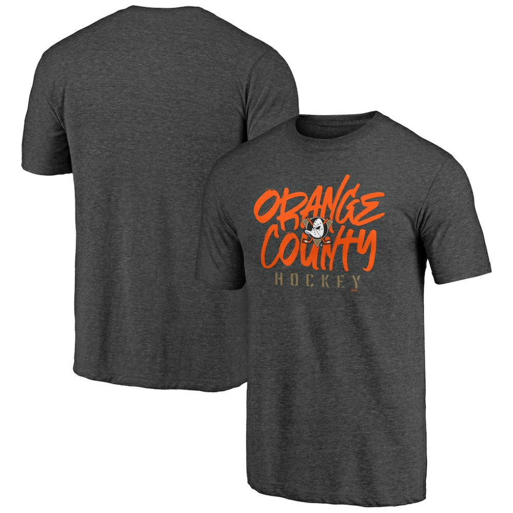 NHL Anaheim Ducks Shoot to Score Tri-Blend T-Shirt