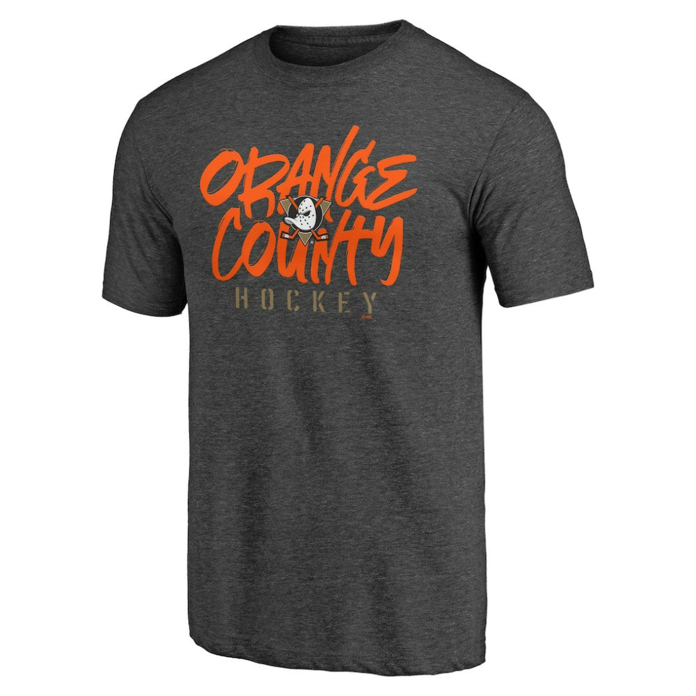 NHL Anaheim Ducks Shoot to Score Tri-Blend T-Shirt