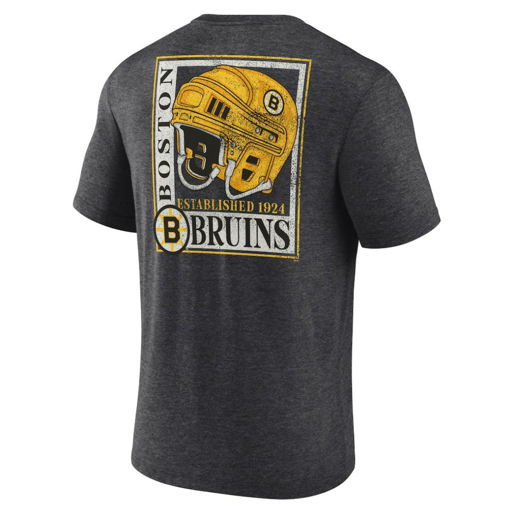 NHL Boston Bruins Earnest Will Tri-Blend T-Shirt