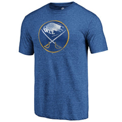 NHL Buffalo Sabres Distressed Logo Tri-Blend T-Shirt