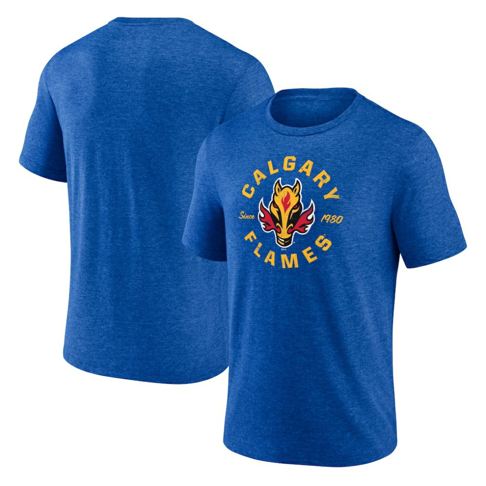 NHL Calgary Flames Represent Tri-Blend T-Shirt