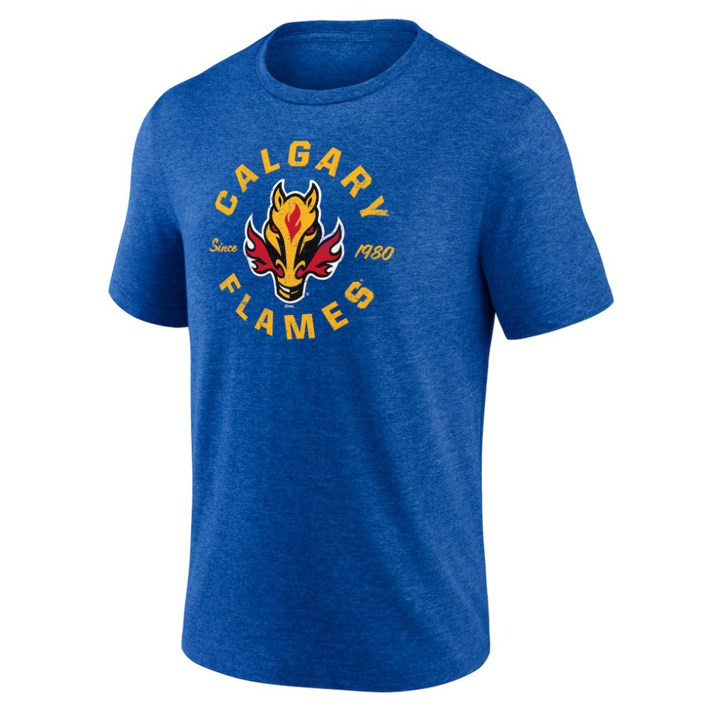 NHL Calgary Flames Represent Tri-Blend T-Shirt