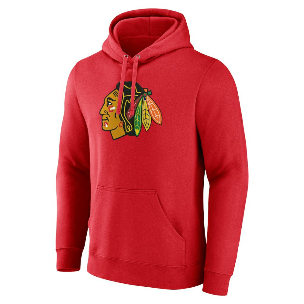NHL Chicago Blackhawks Primary Logo Pullover Hoodie