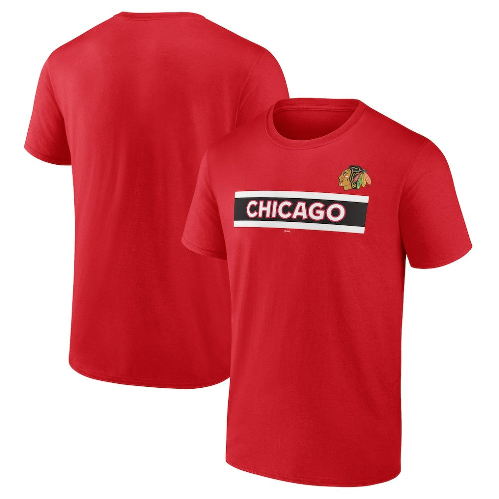 NHL Chicago Blackhawks Jersey Inspired T-Shirt