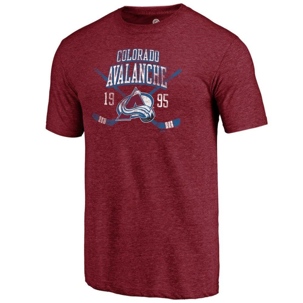 NHL Colorado Avalanche Line Shift Tri-Blend T-Shirt
