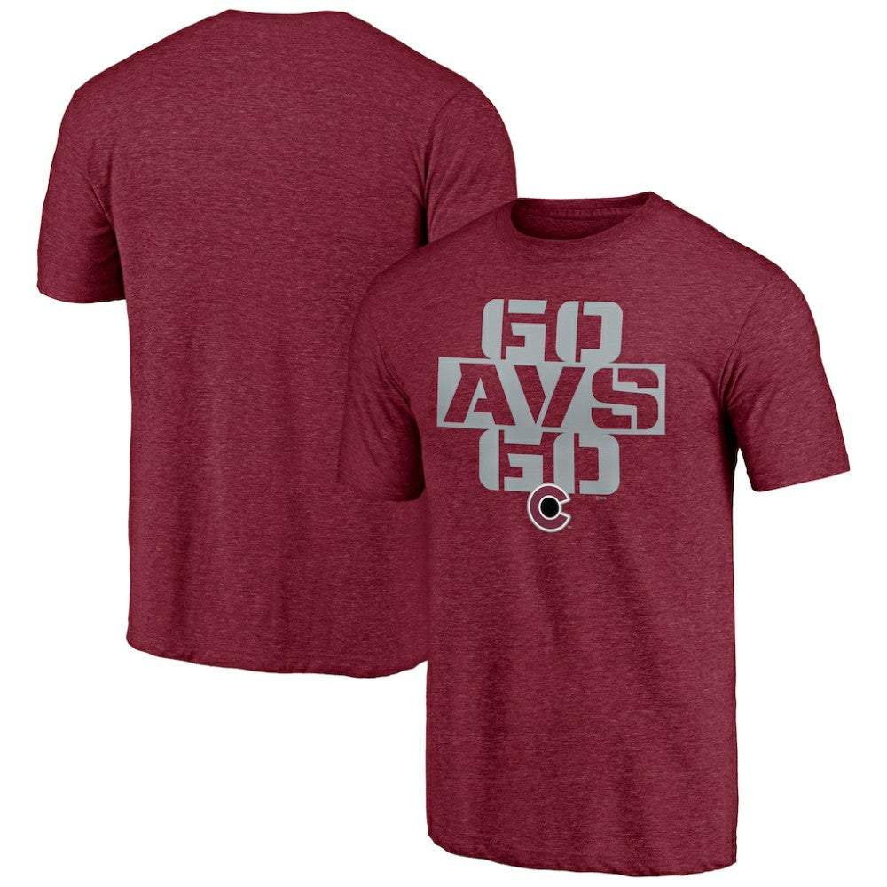 NHL Colorado Avalanche Shoot to Score Tri-Blend T-Shirt