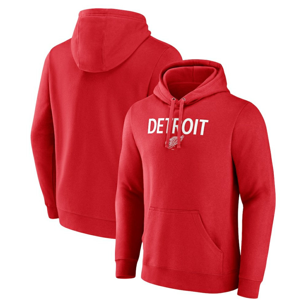 NHL Detroit Red Wings Primary Logo Pullover Hoodie