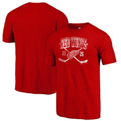 NHL Detroit Red Wings Line Shift Tri-Blend T-Shirt