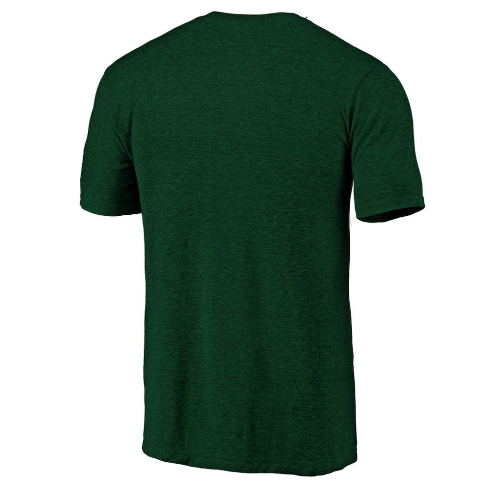 NHL Minnesota Wild Distressed Logo Tri-Blend T-Shirt