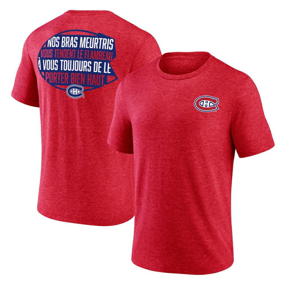 NHL Montreal Canadiens Territorial Tri-Blend T-Shirt