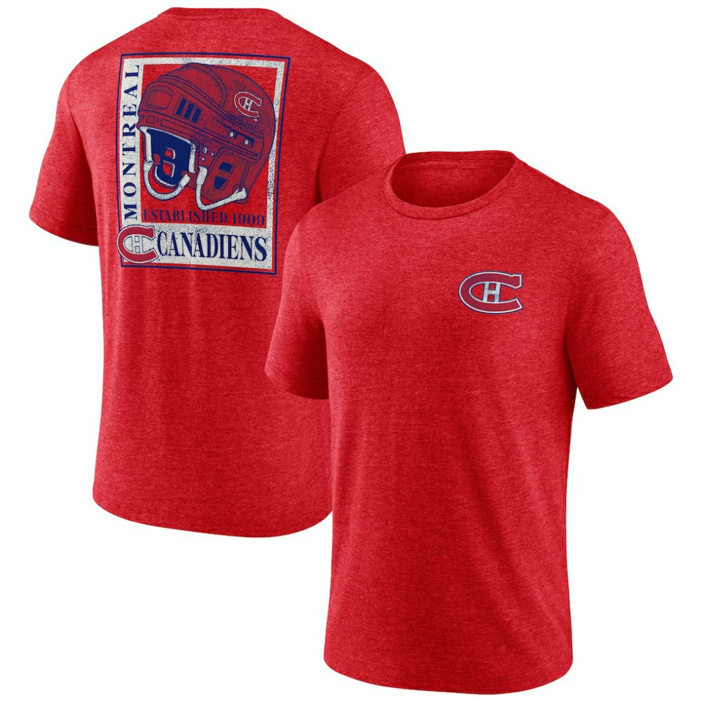 NHL Montreal Canadiens Earnest Will Tri-Blend T-Shirt