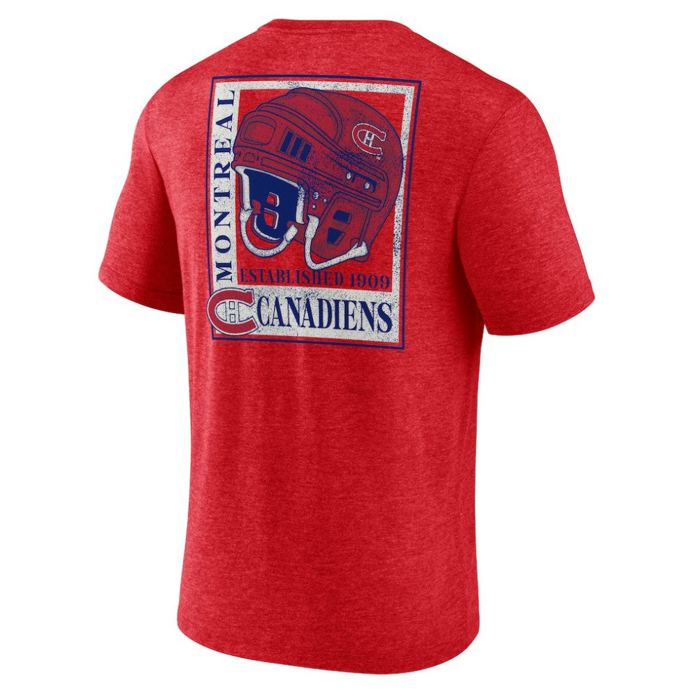 NHL Montreal Canadiens Earnest Will Tri-Blend T-Shirt