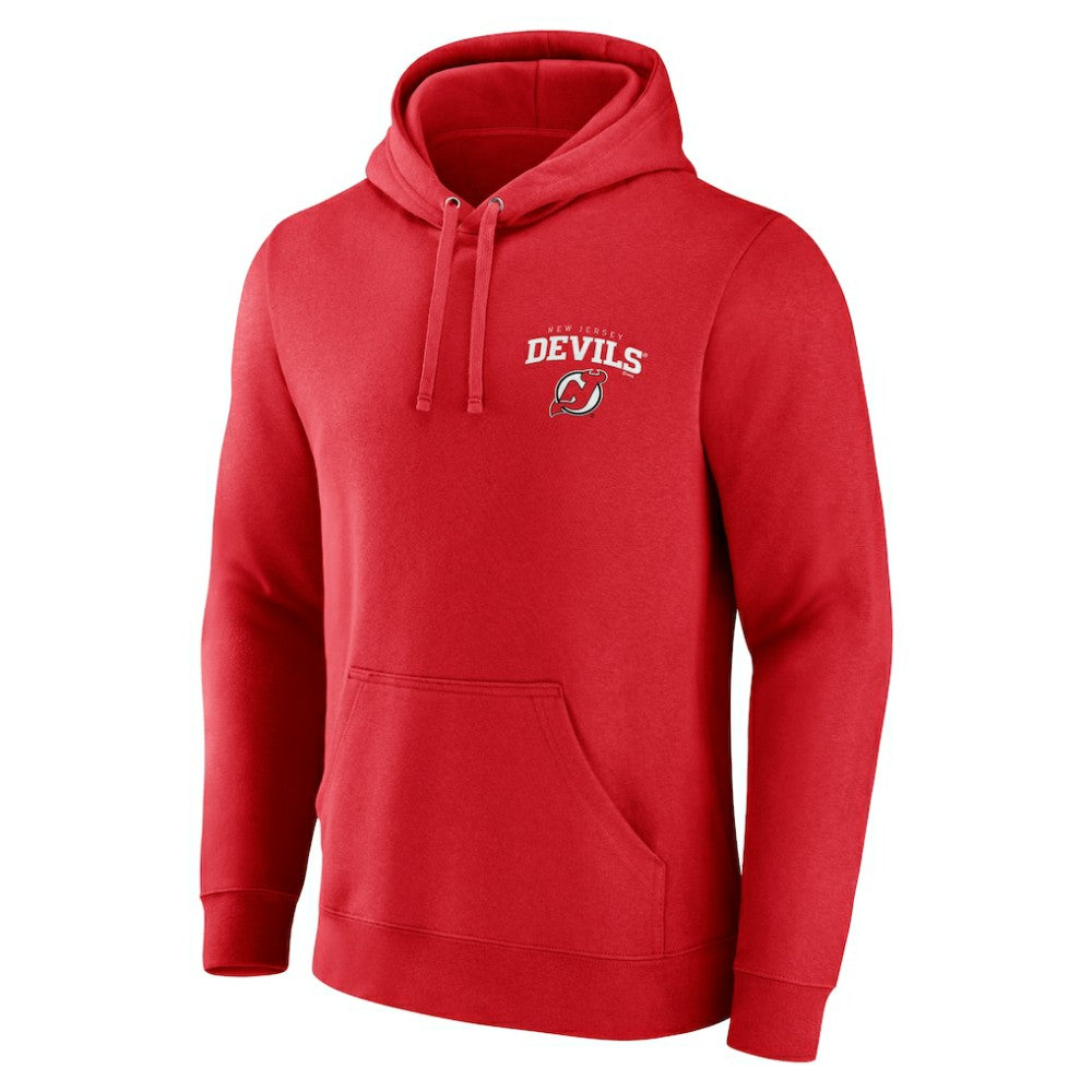 NHL New Jersey Devils Team Lockup Pullover Hoodie