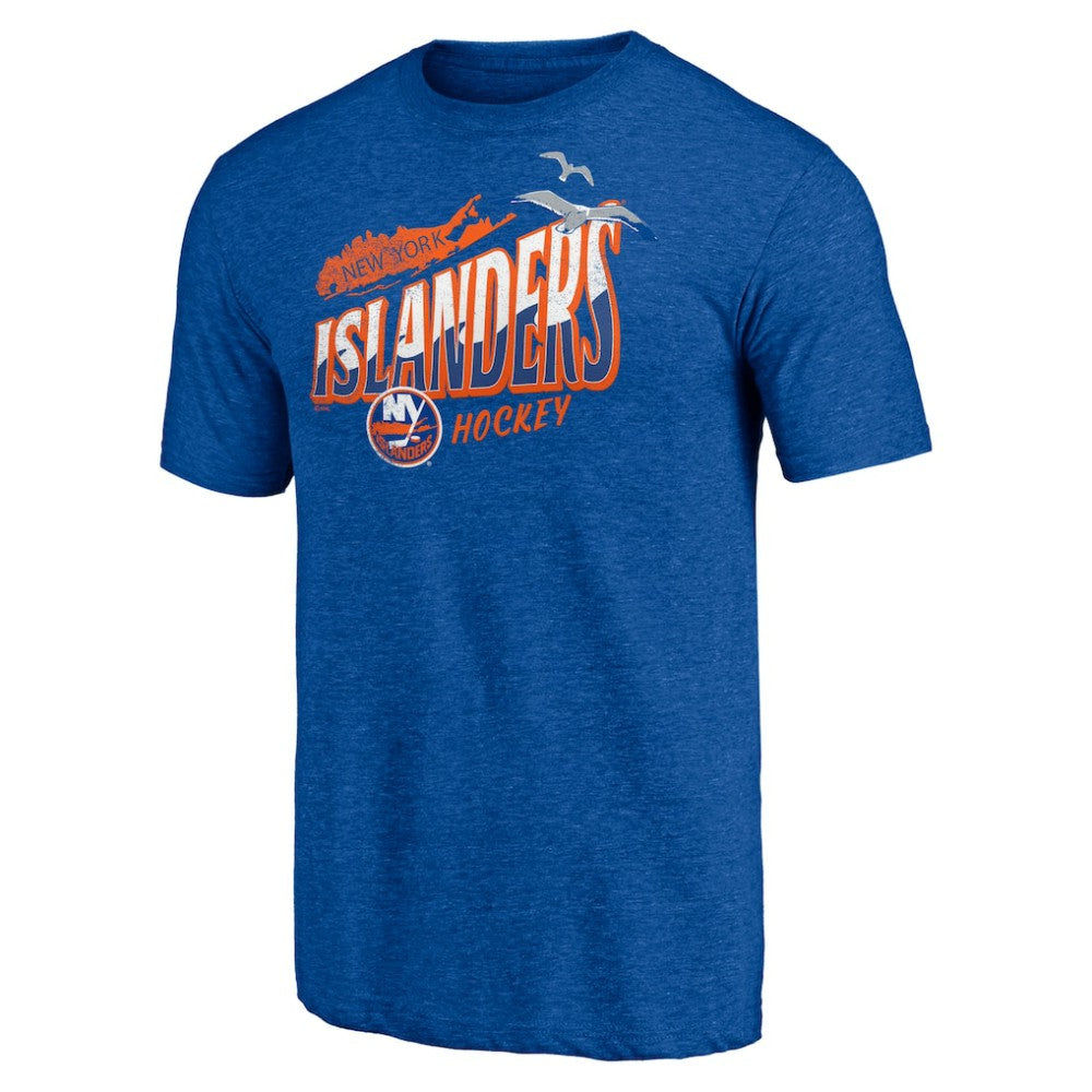 NHL New York Islanders Shoot to Score Tri-Blend T-Shirt