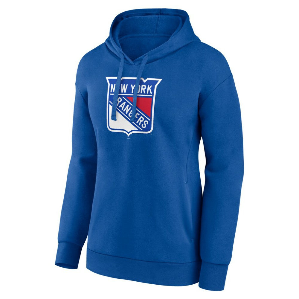NHL New York Rangers Women's Primary Logo Pullover Hoodie
