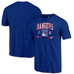 NHL New York Rangers Line Shift Tri-Blend T-Shirt