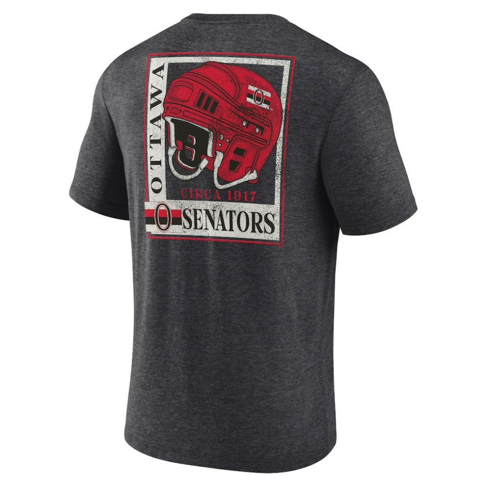 NHL Ottawa Senators Earnest Will Tri-Blend T-Shirt