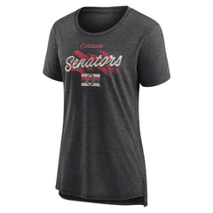 NHL Ottawa Senators Women's Hit the Ice Tri-Blend T-Shirt