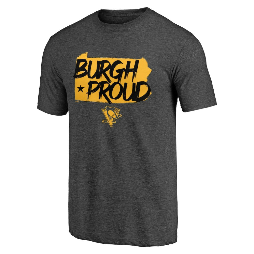 NHL Pittsburgh Penguins Shoot to Score Tri-Blend T-Shirt