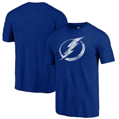 NHL Tampa Bay Lightning Distressed Logo Tri-Blend T-Shirt