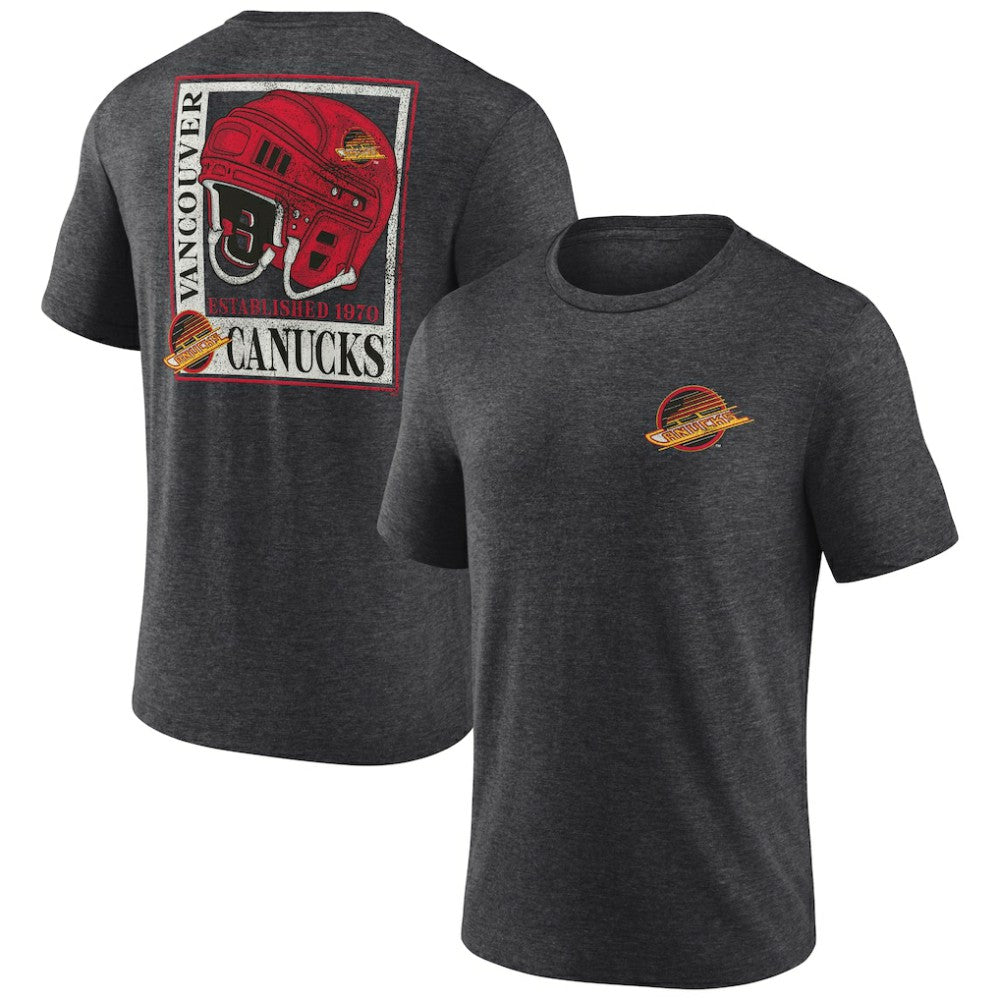 NHL Vancouver Canucks Earnest Will Tri-Blend T-Shirt