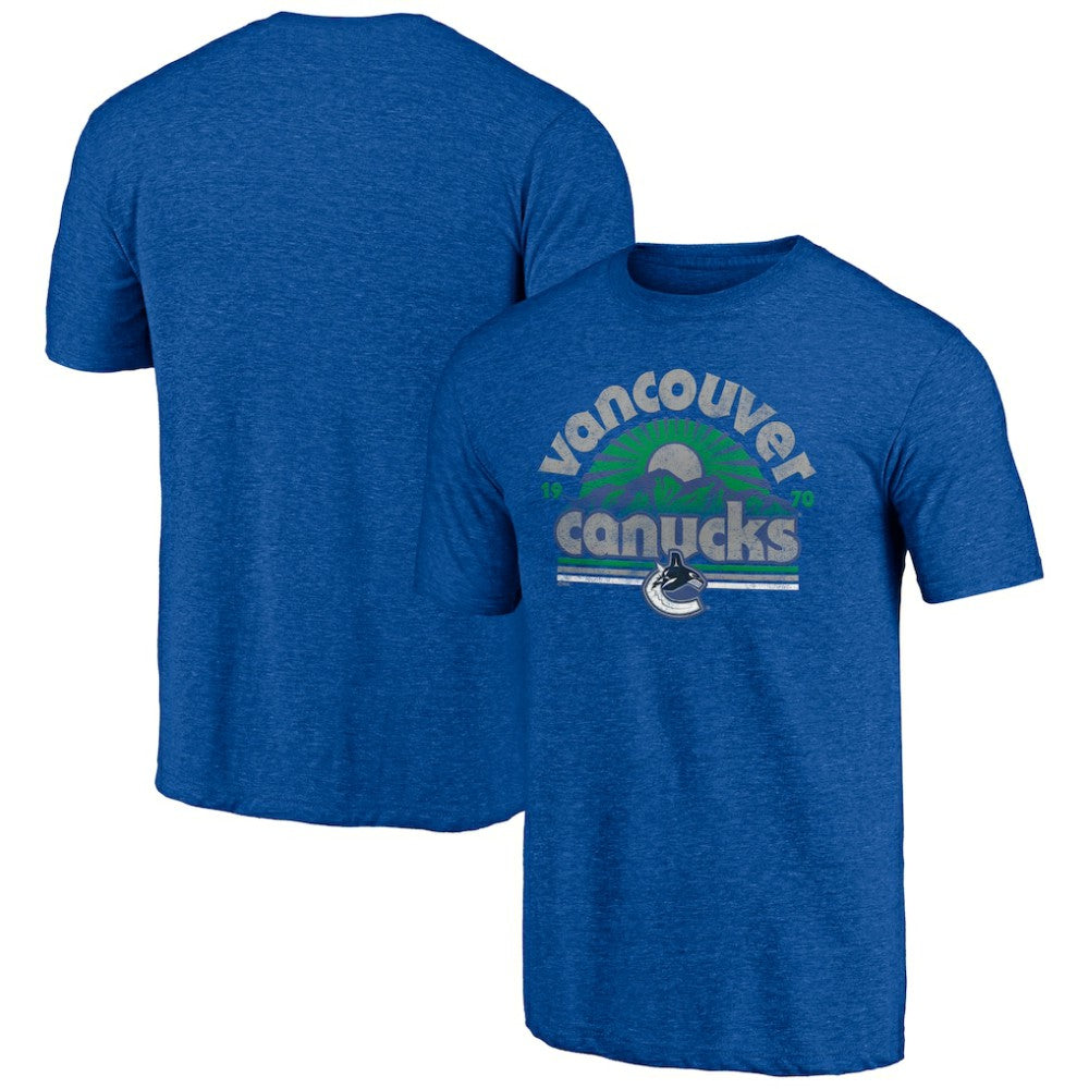 NHL Vancouver Canucks Shoot to Score Tri-Blend T-Shirt