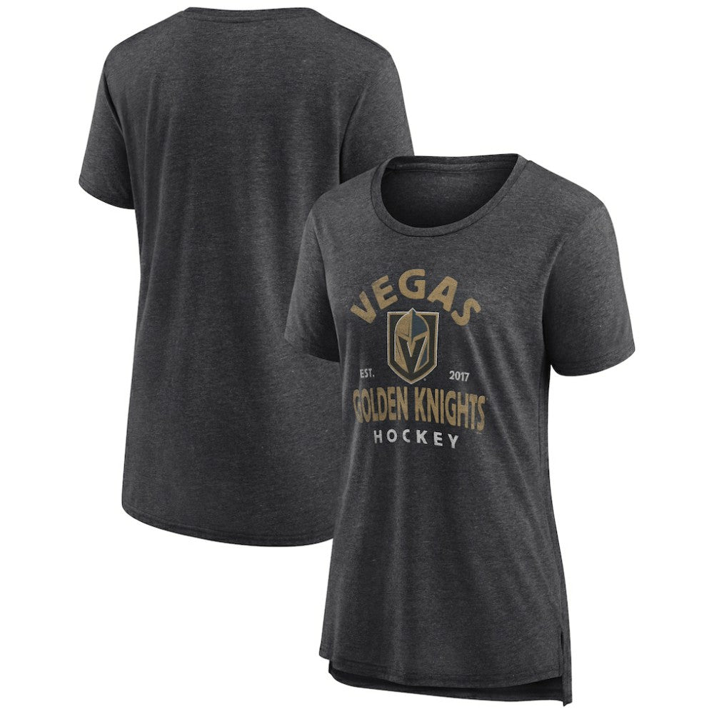 NHL Vegas Golden Knights Women's Vintage Arch Tri-Blend T-Shirt