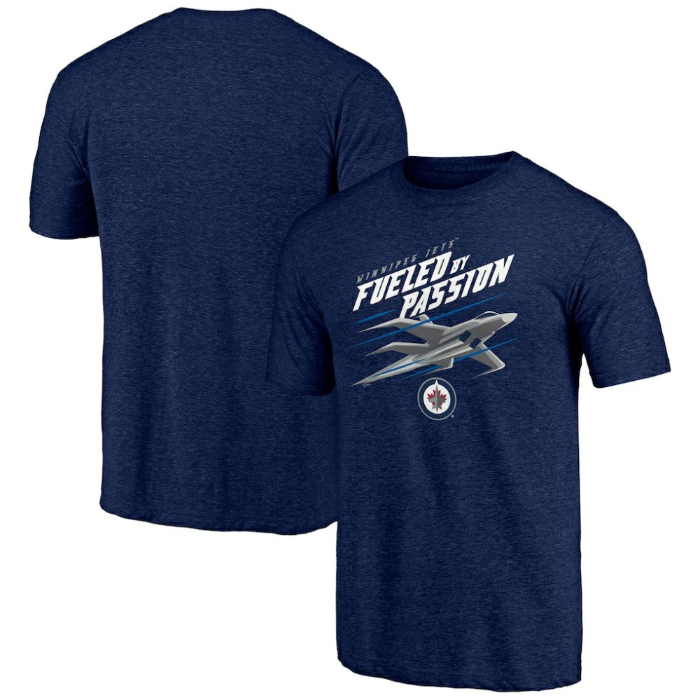 NHL Winnipeg Jets Shoot to Score Tri-Blend T-Shirt