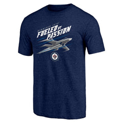 NHL Winnipeg Jets Shoot to Score Tri-Blend T-Shirt