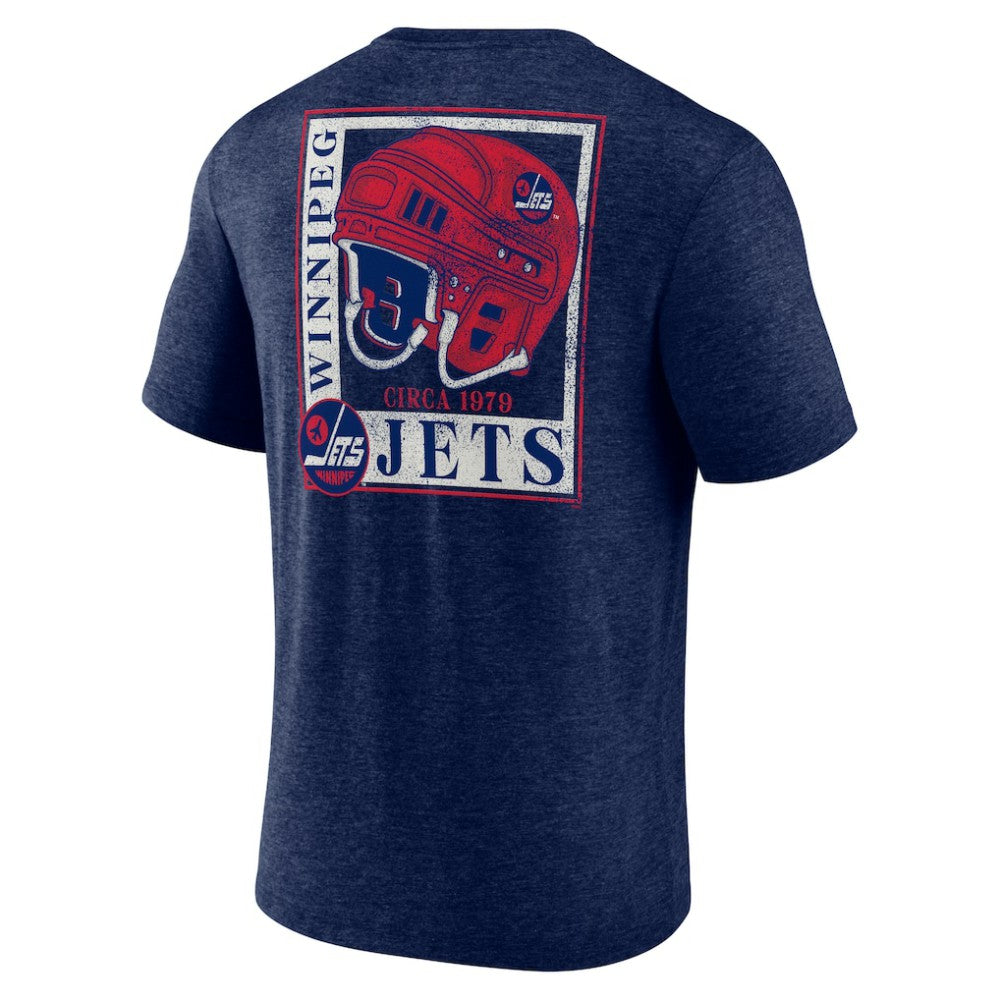 NHL Winnipeg Jets Earnest Will Tri-Blend T-Shirt