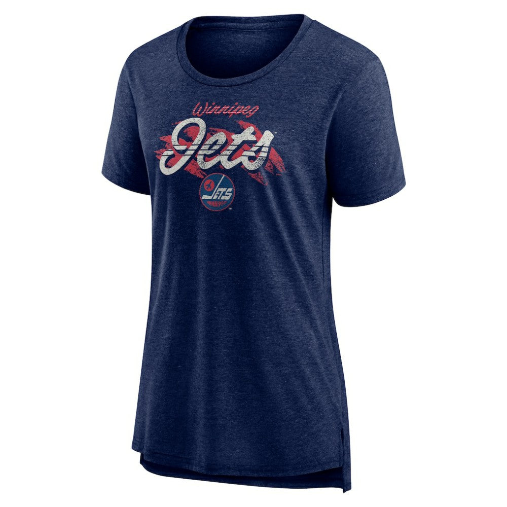 NHL Winnipeg Jets Women's Hit the Ice Tri-Blend T-Shirt