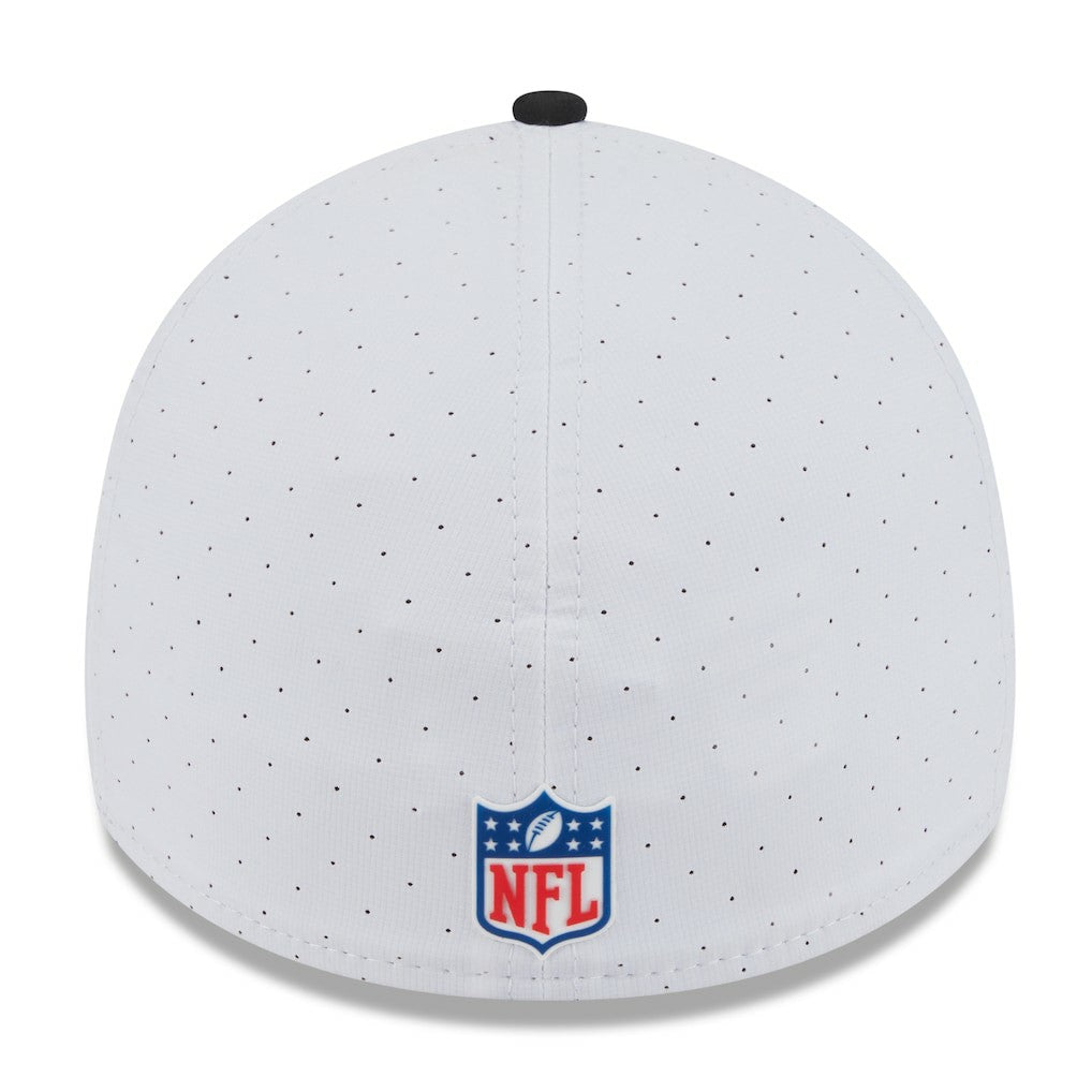 2025 NFL Training Camp Throwback Logo 39THIRTY Flex Hat - Jacksonville Jaguars Hats
