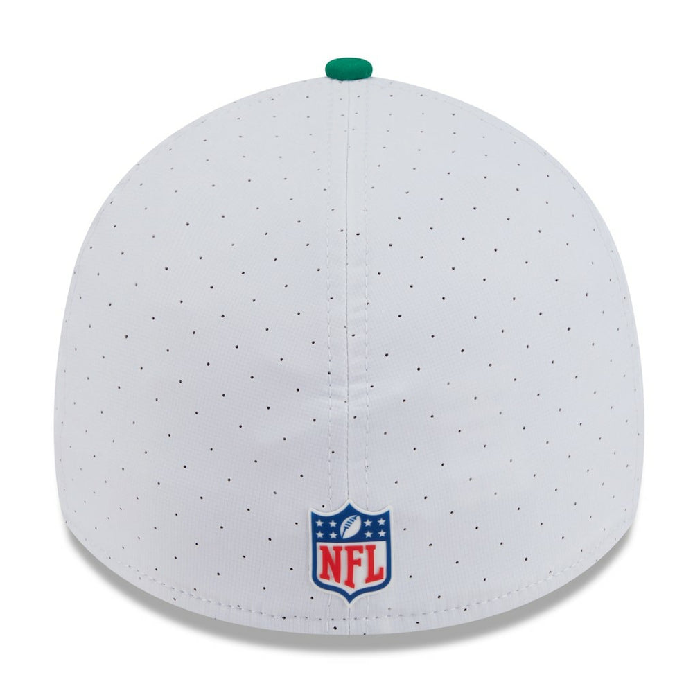 2025 NFL Training Camp Throwback Logo 39THIRTY Flex Hat - Philadelphia Eagles Hats