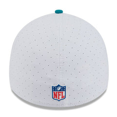 2025 NFL Training Camp Throwback Logo 39THIRTY Flex Hat - Miami Dolphins Hats