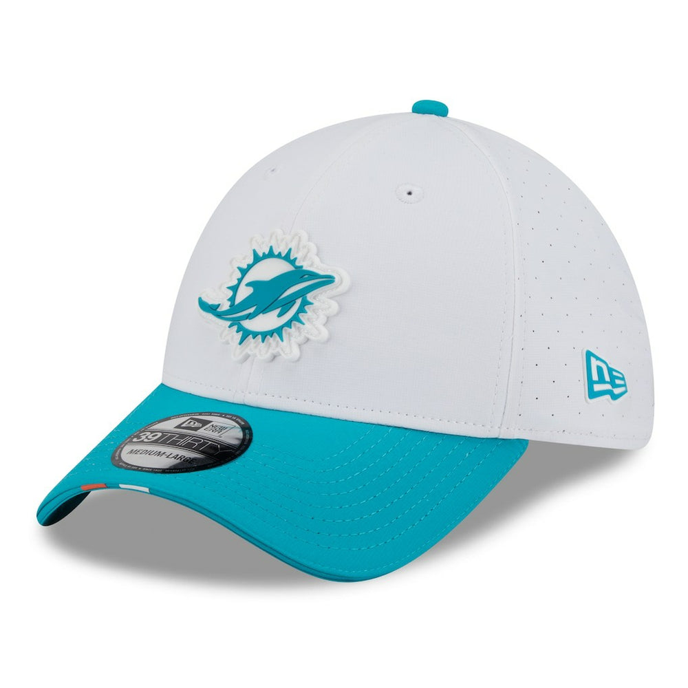 2025 NFL Training Camp 39THIRTY Flex Hat - Miami Dolphins Hats