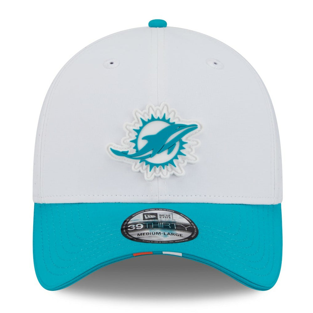 2025 NFL Training Camp 39THIRTY Flex Hat - Miami Dolphins Hats