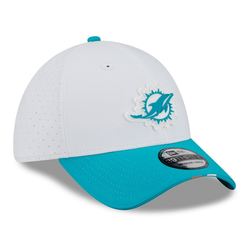2025 NFL Training Camp 39THIRTY Flex Hat - Miami Dolphins Hats