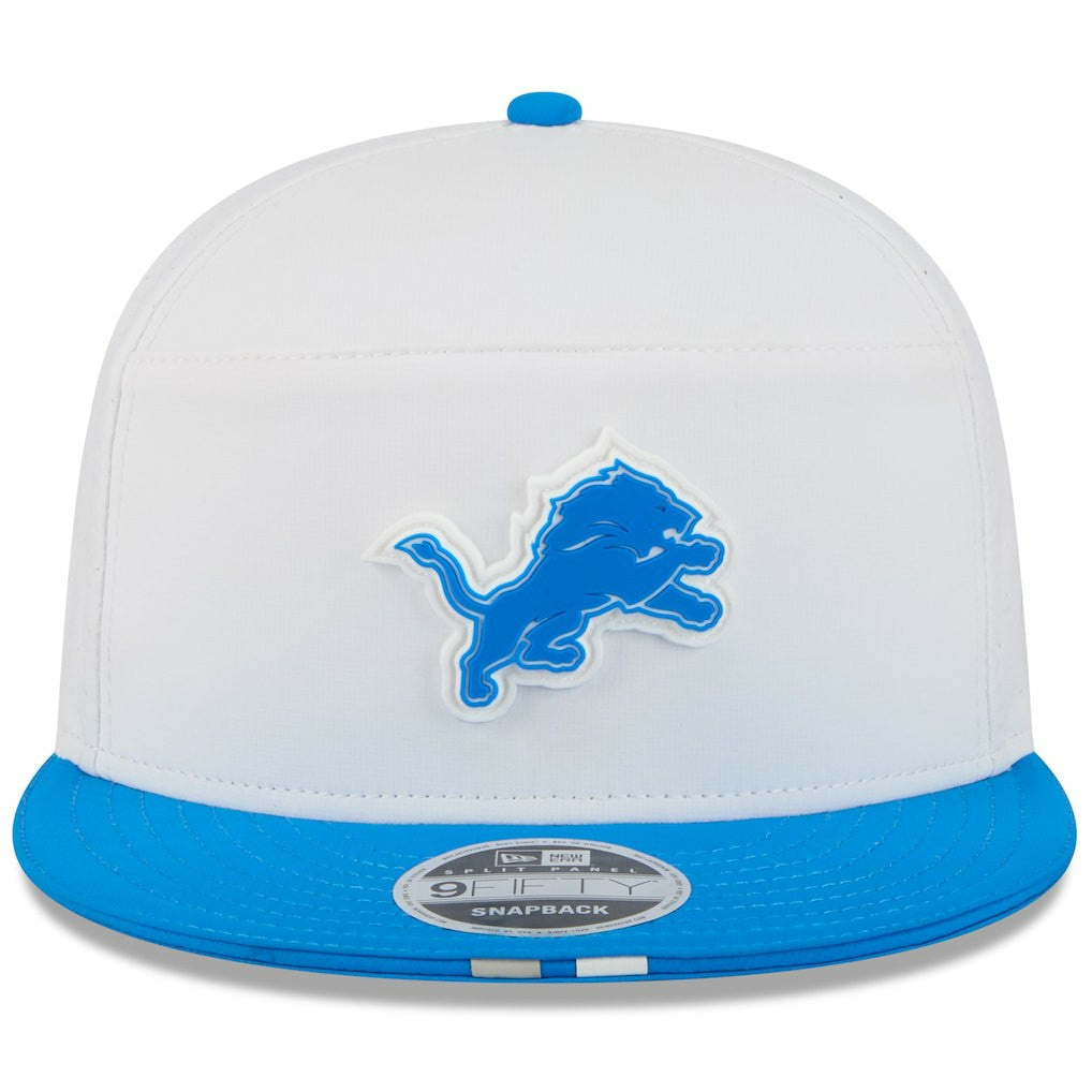 2025 NFL Training Camp Split Panel 9FIFTY Snapback Hat - Detroit Lions Hats