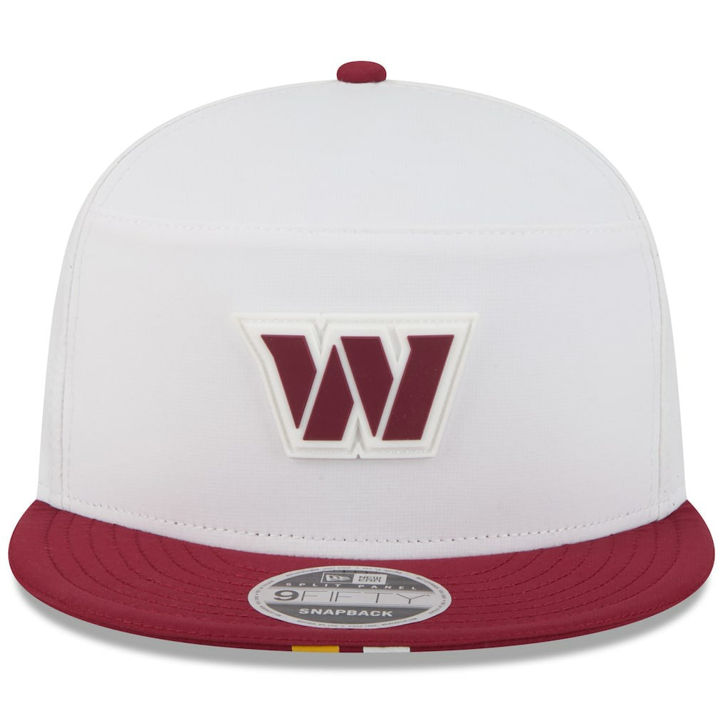 2025 NFL Training Camp Split Panel 9FIFTY Snapback Hat - Washington Commanders Hats