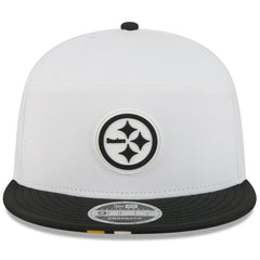 2025 NFL Training Camp Split Panel 9FIFTY Snapback Hat - Pittsburgh Steelers Hats